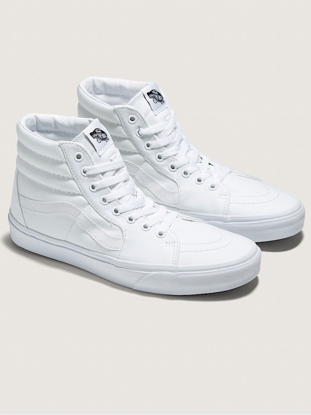 Vans Sk8-Hi Sneakers in True White